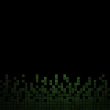 Abstract vector square pixel mosaic background Stock Illustration