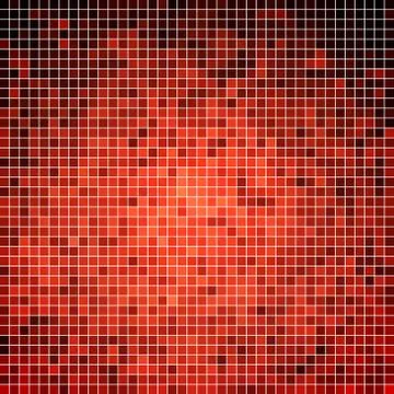 Abstract vector square pixel mosaic background Stock Illustration