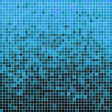 Abstract vector square pixel mosaic background 스톡 일러스트