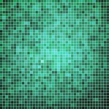 Abstract vector square pixel mosaic background Illustrazione stock