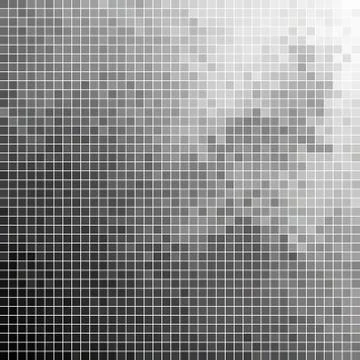 Abstract vector square pixel mosaic background Stock Illustration