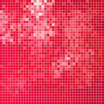Abstract vector square pixel mosaic background Illustrazione stock