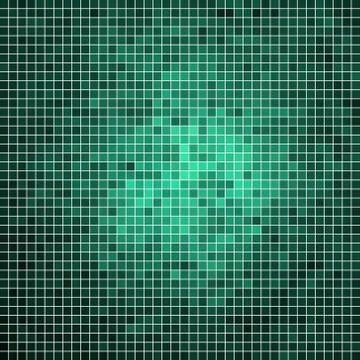 Abstract vector square pixel mosaic background Stock Illustration