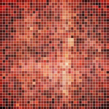 Abstract vector square pixel mosaic background Stock Illustration