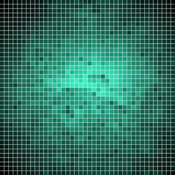 Abstract vector square pixel mosaic background Stock Illustration