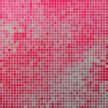 Abstract vector square pixel mosaic background イラスト素材