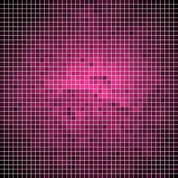 Abstract vector square pixel mosaic background Stock Illustration