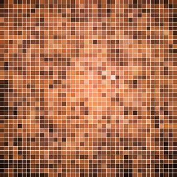 Abstract vector square pixel mosaic background Stock Illustration