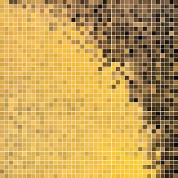 Abstract vector square pixel mosaic background Stock Illustration
