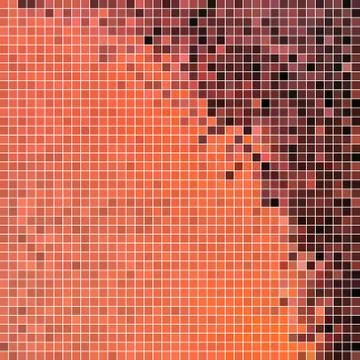 Abstract vector square pixel mosaic background Stock Illustration
