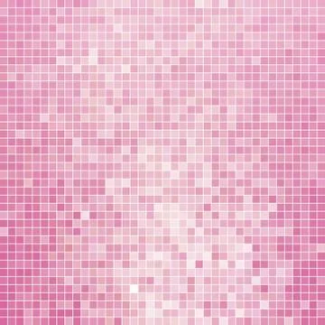 Abstract vector square pixel mosaic background Stock Illustration