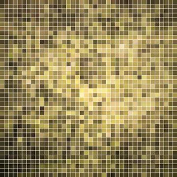 Abstract vector square pixel mosaic background Stock Illustration