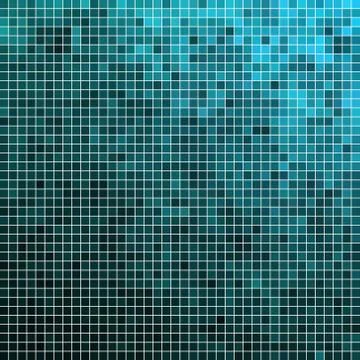 Abstract vector square pixel mosaic background 스톡 일러스트