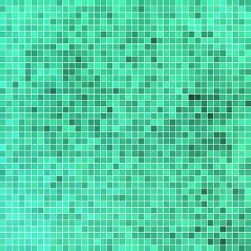 Abstract vector square pixel mosaic background Stock Illustration