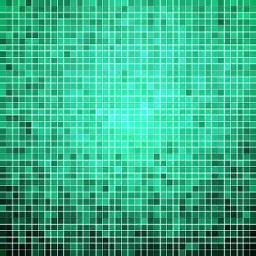 Abstract vector square pixel mosaic background Stock Illustration