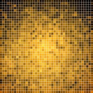 Abstract vector square pixel mosaic background 스톡 일러스트