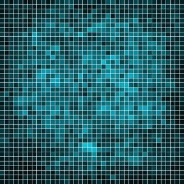 Abstract vector square pixel mosaic background Stock Illustration