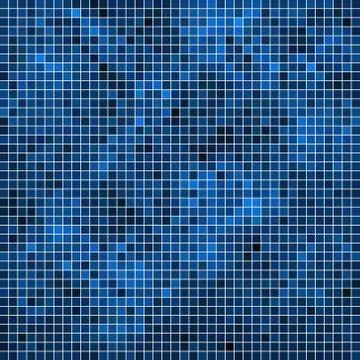Abstract vector square pixel mosaic background Stock Illustration