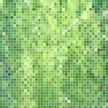 Abstract vector square pixel mosaic background Stock Illustration