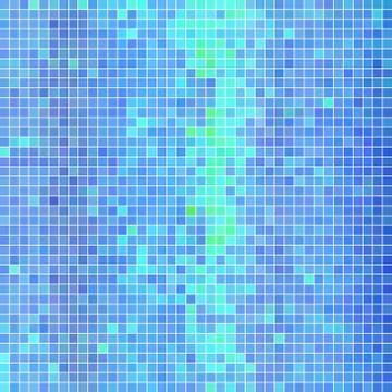 Abstract vector square pixel mosaic background 库存插图