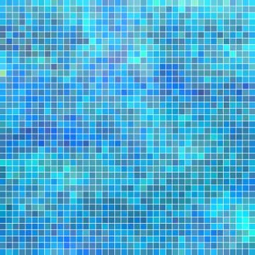 Abstract vector square pixel mosaic background Stock Illustration