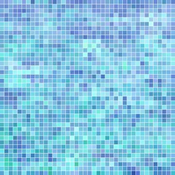 Abstract vector square pixel mosaic background Stock Illustration