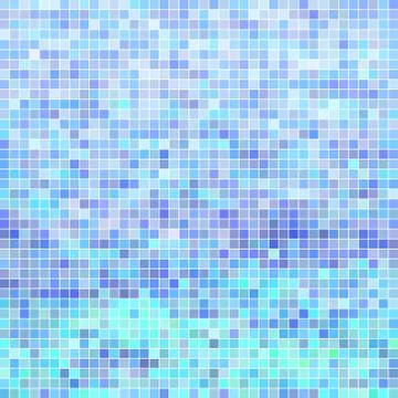 Abstract vector square pixel mosaic background イラスト素材