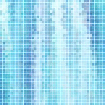 Abstract vector square pixel mosaic background Stock Illustration
