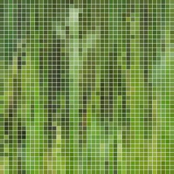 Abstract vector square pixel mosaic background Stock Illustration