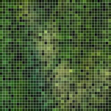 Abstract vector square pixel mosaic background Stock Illustration