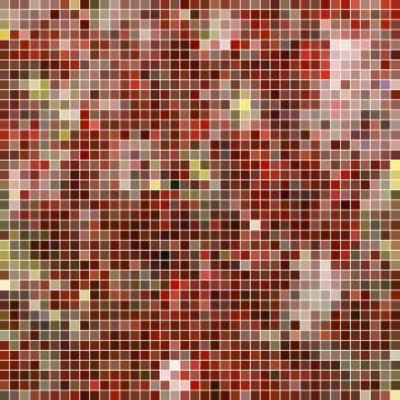 Abstract vector square pixel mosaic background Stock Illustration