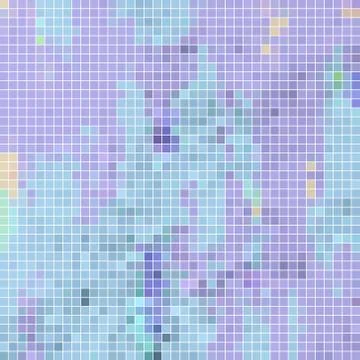 Abstract vector square pixel mosaic background Stock Illustration