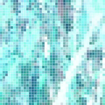 Abstract vector square pixel mosaic background 스톡 일러스트
