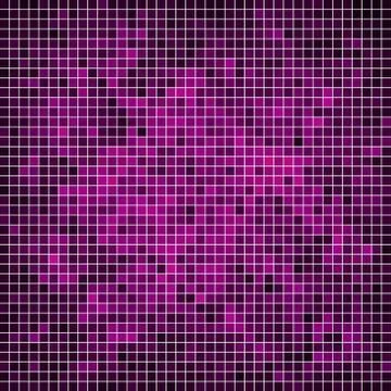 Abstract vector square pixel mosaic background Stock Illustration