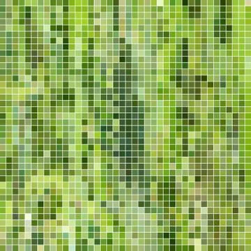 Abstract vector square pixel mosaic background Stock Illustration