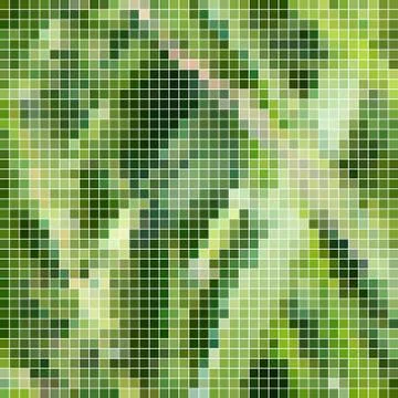 Abstract vector square pixel mosaic background Stock Illustration