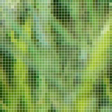 Abstract vector square pixel mosaic background Stock Illustration