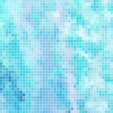 Abstract vector square pixel mosaic background Stock Illustration
