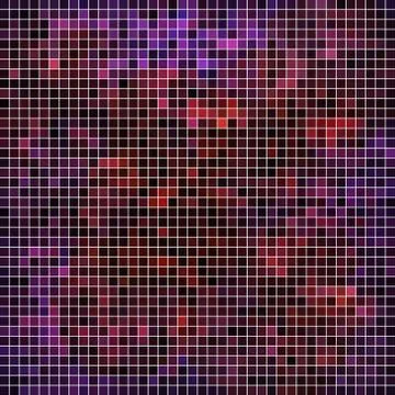Abstract vector square pixel mosaic background Stock Illustration