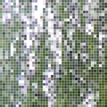 Abstract vector square pixel mosaic background Stock Illustration
