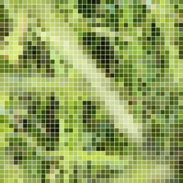 Abstract vector square pixel mosaic background Stock Illustration
