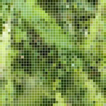Abstract vector square pixel mosaic background Stock Illustration