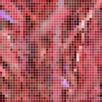 Abstract vector square pixel mosaic background 库存插图