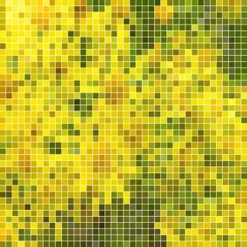 Abstract vector square pixel mosaic background Stock Illustration