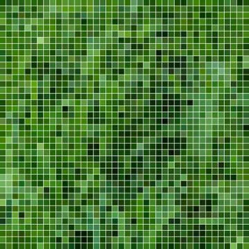 Abstract vector square pixel mosaic background Stock Illustration
