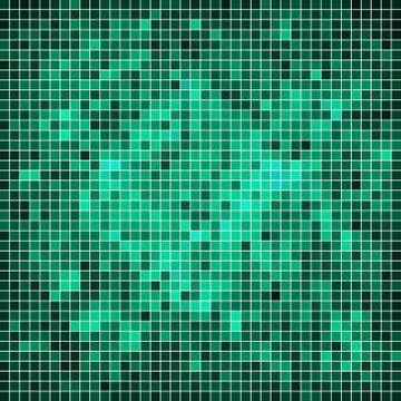 Abstract vector square pixel mosaic background 스톡 일러스트
