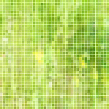 Abstract vector square pixel mosaic background Stock Illustration