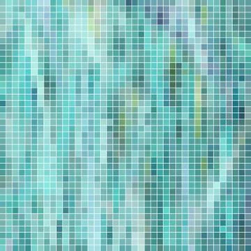 Abstract vector square pixel mosaic background Stock Illustration