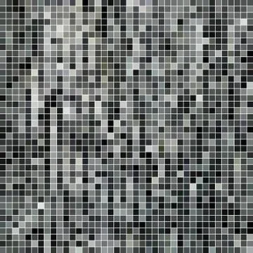 Abstract vector square pixel mosaic background Stock Illustration