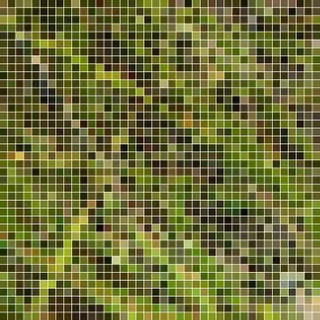 Abstract vector square pixel mosaic background Stock Illustration